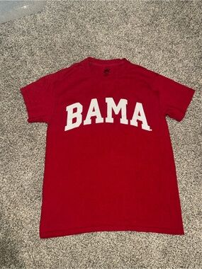 MV Sport Red "BAMA" Short Sleeve Tee